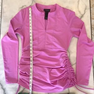Athleta Rashguard with zipper